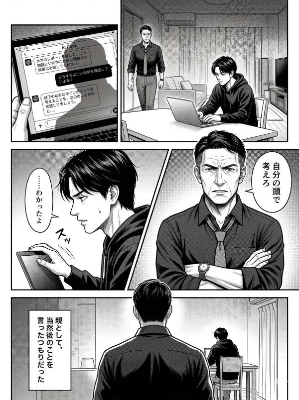 作例：青年漫画